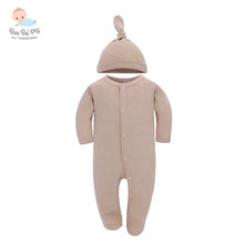 Load image into Gallery viewer, Bao Bei PH Coby Frogsuit + Matching Hat for 0-3 months
