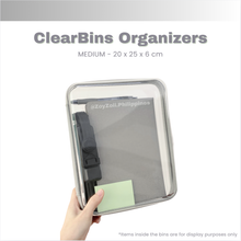 Load image into Gallery viewer, ClearBins Hard Shelled Clear Organizers (S+M+L)
