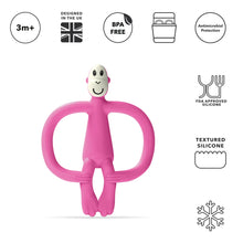 Load image into Gallery viewer, Matchstick Monkey Teething Toy (New Version in Blister Pack)

