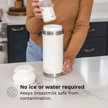 Load image into Gallery viewer, Baby Brezza Breastmilk Portable Cooler 20oz - White
