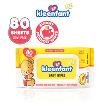 Load image into Gallery viewer, Kleenfant Lite Baby Wipes 80's
