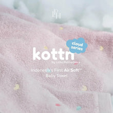 Load image into Gallery viewer, Kottn Cloud by Little Palmerhaus - 100% Cotton Airsoft Baby/Toddler Towel
