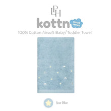 Load image into Gallery viewer, Kottn Cloud by Little Palmerhaus - 100% Cotton Airsoft Baby/Toddler Towel
