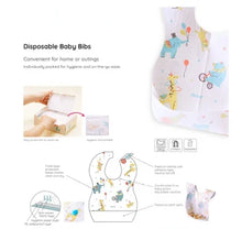 Load image into Gallery viewer, Richell Disposable Toddler Bib
