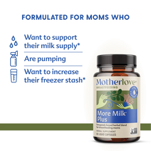 Load image into Gallery viewer, Motherlove - More Milk Plus Liquid 60 Capsules
