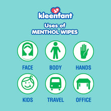 Load image into Gallery viewer, Kleenfant Icy Cool Cleansing Wipes 21's
