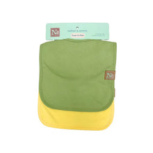 Load image into Gallery viewer, Nathan &amp; Emma Cotton/Fleece Baby Bib
