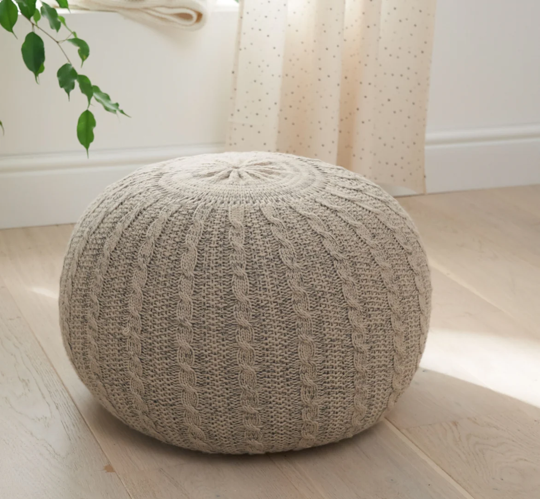 Tutti Bambini Knitted Pouffe