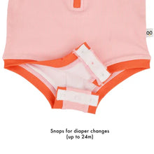 Load image into Gallery viewer, Zoocchini UP50+ Girls Ribbed Swimsuit
