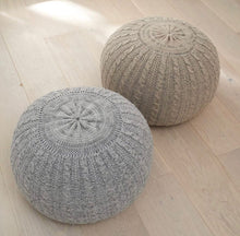 Load image into Gallery viewer, Tutti Bambini Knitted Pouffe
