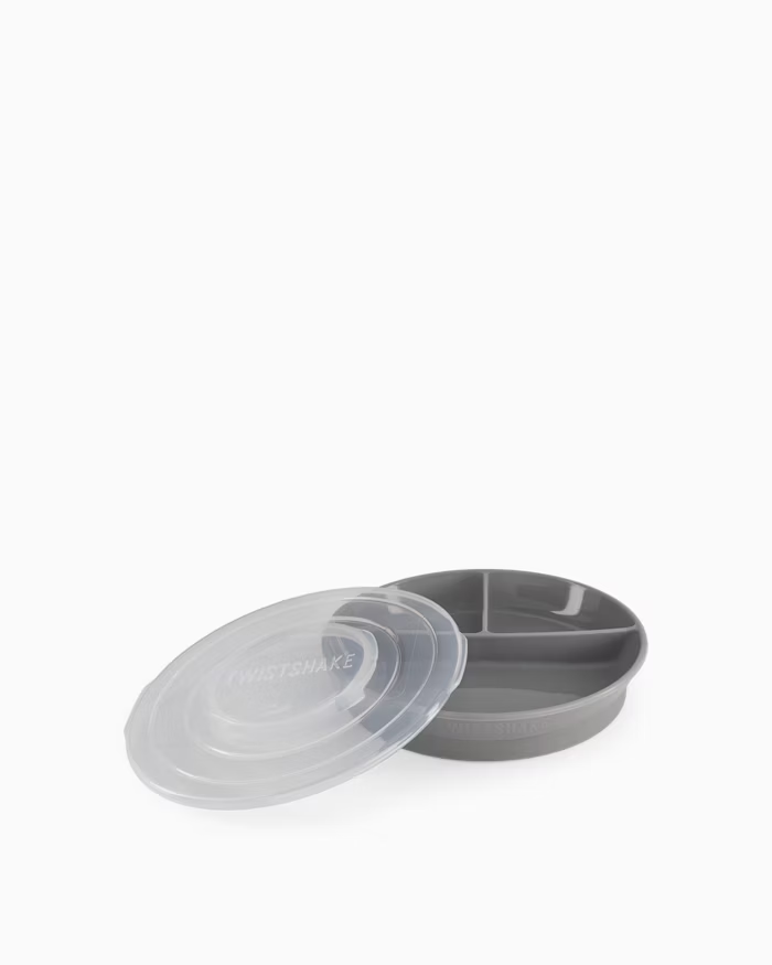 Twistshake Divided infant plate with lid
