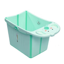 Load image into Gallery viewer, Bunny Bubbles Baby Co Large Foldable Baby Tub

