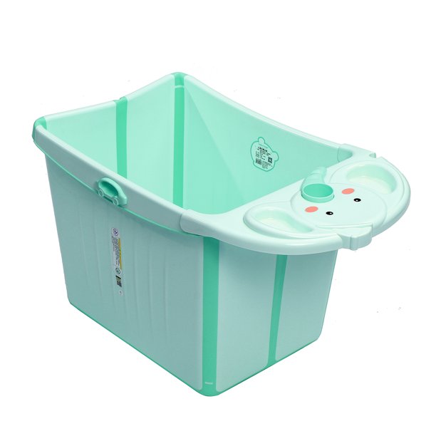 Bunny Bubbles Baby Co Large Foldable Baby Tub