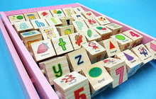 Load image into Gallery viewer, Wooden Children Learning Flap
