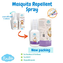Load image into Gallery viewer, Kindee Organic Mosquito Repellent Lavender Spray (1+)
