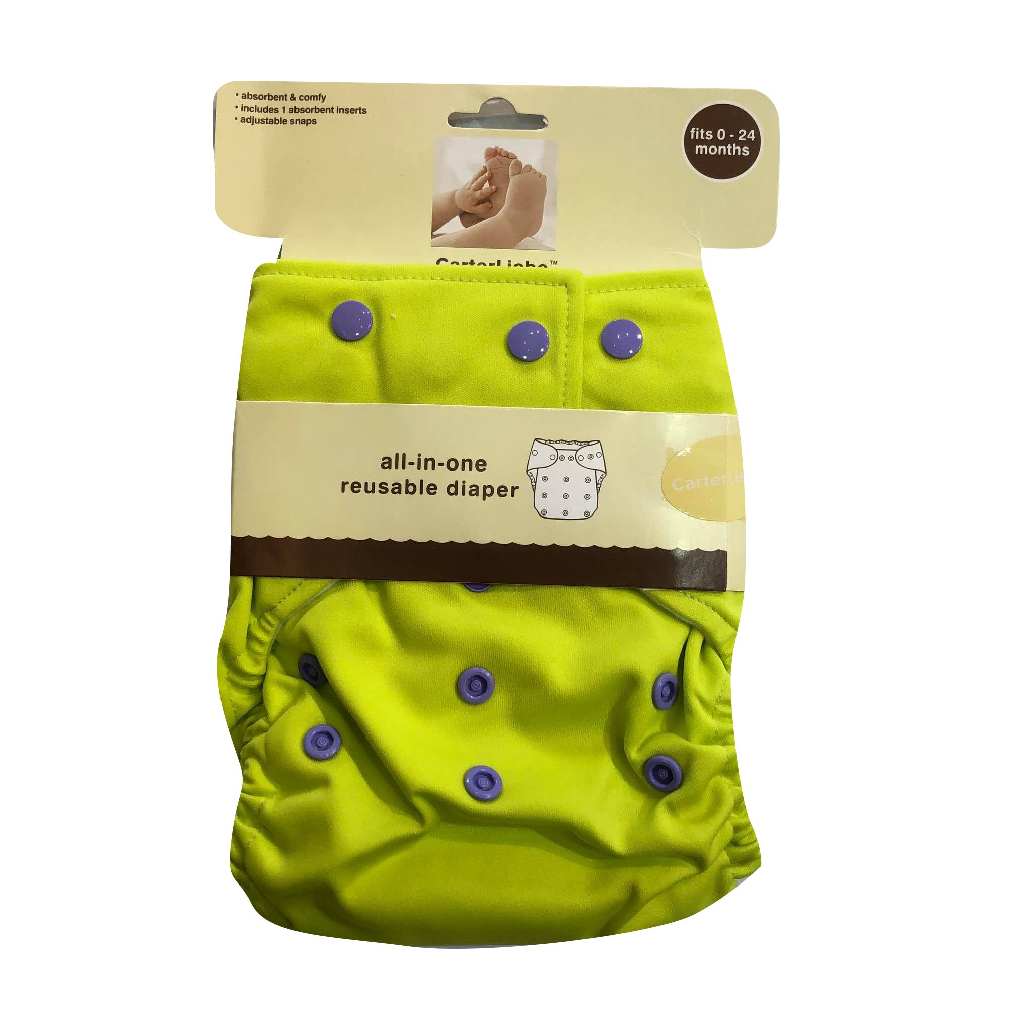 Carter Liebe Plain Cloth Diaper