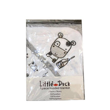 Load image into Gallery viewer, Little Duck Hooded Blanket
