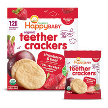 Load image into Gallery viewer, Happy Baby Organics Teether Crackers
