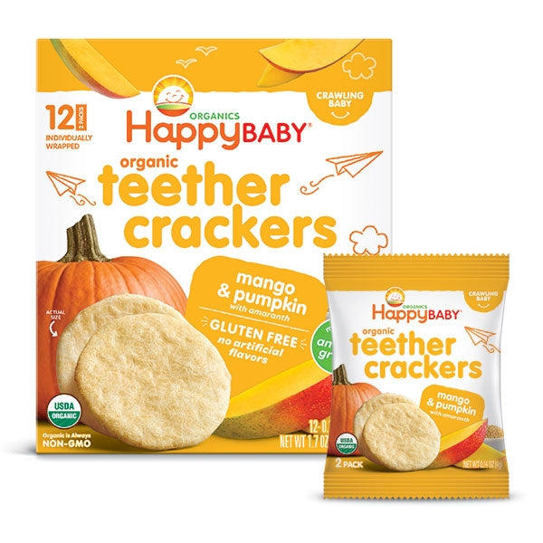 Happy Baby Organics Teether Crackers