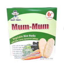 Load image into Gallery viewer, Hot Kid Baby Mum Mum Rice Rusks
