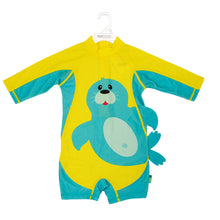 Load image into Gallery viewer, Zoocchini UPF50+ Baby/Toddler One Piece Surf Suit
