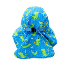 Load image into Gallery viewer, Zoocchini Baby/Toddler Cape Sunhat
