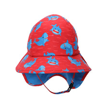 Load image into Gallery viewer, Zoocchini Baby/Toddler Cape Sunhat
