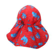Load image into Gallery viewer, Zoocchini Baby/Toddler Cape Sunhat
