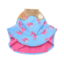 Load image into Gallery viewer, Zoocchini Baby/Toddler Cape Sunhat
