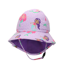 Load image into Gallery viewer, Zoocchini Baby/Toddler Cape Sunhat
