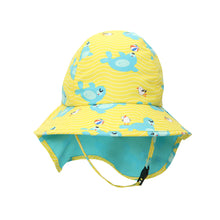 Load image into Gallery viewer, Zoocchini Baby/Toddler Cape Sunhat
