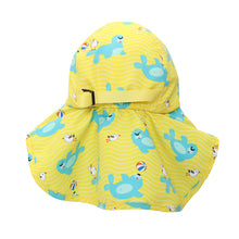 Load image into Gallery viewer, Zoocchini Baby/Toddler Cape Sunhat
