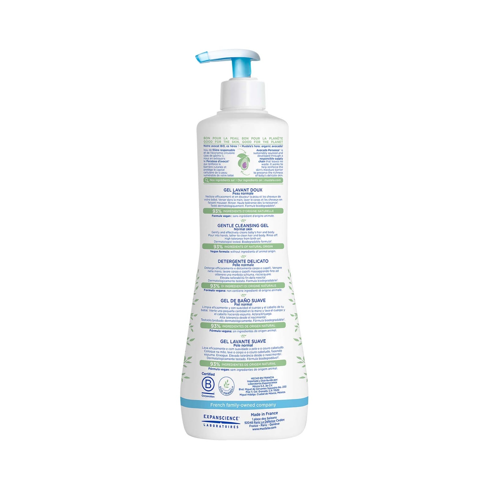 Mustela gentle cleansing gel ingredients sales