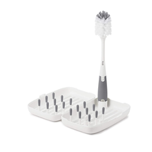 Load image into Gallery viewer, OXO Tot On-the-Go Drying Rack &amp; Bottle Brush
