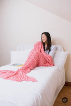 Load image into Gallery viewer, Snap &amp; Snug Adult Mermaid Tails Blanket - Adella (Scaled)
