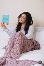 Load image into Gallery viewer, Snap &amp; Snug Adult Mermaid Tails Blanket - Adella (Scaled)
