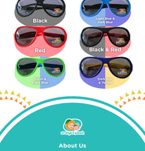 Load image into Gallery viewer, Orange and Peach Sunglasses for Kids

