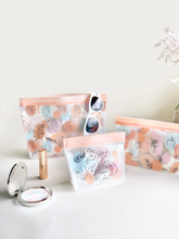 Load image into Gallery viewer, Zippies Lab Disney Princess Pastel Confetti Standup Storage Bag 3-pc Set
