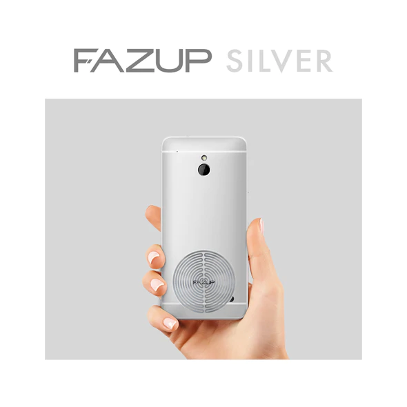 Fazup Anti-Radiation Sticker Patch Silver (Single Pack)