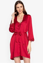 Load image into Gallery viewer, Feminism Clothing - 4pcs Silk Robe Set (Athena)
