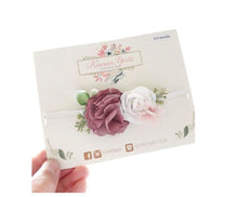 Load image into Gallery viewer, Kaviar Girls Papillon Headband (0-3months)
