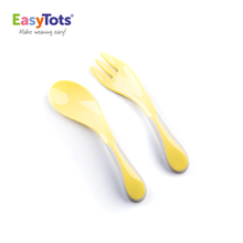 Load image into Gallery viewer, EasyTots Learning Spoon and Fork Set
