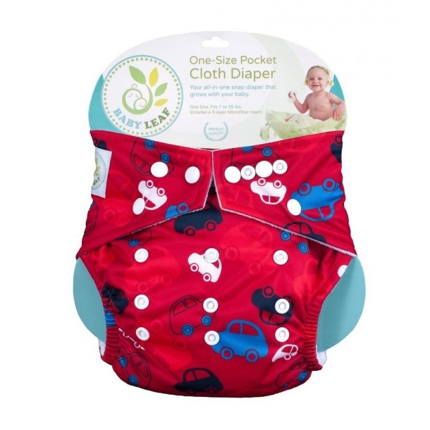 Baby Leaf One-Size Cloth Diapers