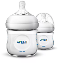 Load image into Gallery viewer, Philips Avent Natural Baby Bottle 4oz/125ml Twin Pack
