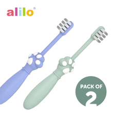 Load image into Gallery viewer, Alilo Kids Soft Tooth Brush 2-5yrs old (Pack of 2)
