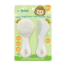 Load image into Gallery viewer, Tiny Buds Baby Naturals Hair Highness Hair Brush Set
