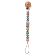 Load image into Gallery viewer, Booginhead - Pacigrip Silicone &amp; Wood Beaded Clip
