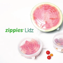 Load image into Gallery viewer, Zippies Lidz - Reusable Silicone Stretch Lids
