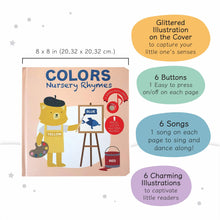 Load image into Gallery viewer, Cali&#39;s Books Baby Colors Nursery Rhymes
