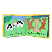 Load image into Gallery viewer, My First Animal Puzzle Cloth Book
